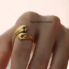 Bold Gold Open Ring