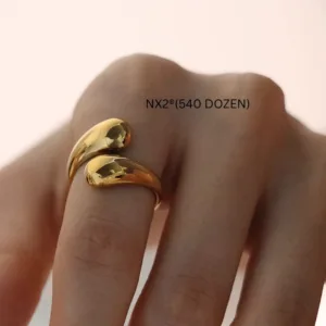 Bold Gold Open Ring