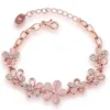 Blush Bloom Rose Gold Bracelet