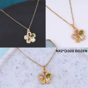 Blossom Radiance Gold Necklace